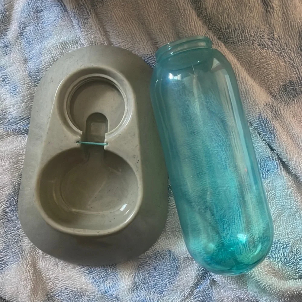 infinity water bowl for a reptile tank, but could be used for any small animal.
